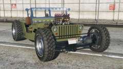 Willys Jeep Hot Rod Gold Fusion [Replace] para GTA 5