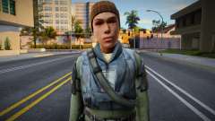 Half-Life 2 Rebels Female v5 para GTA San Andreas