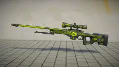 Gun Machine Sniper para GTA San Andreas