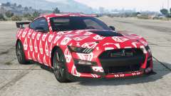 Ford Mustang Shelby Red Salsa para GTA 5