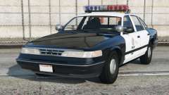 Ford Crown Victoria LSPD Eerie Black [Add-On] para GTA 5