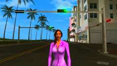 White girl pink Leather para GTA Vice City