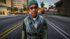 Half-Life 2 Rebels Female v3 para GTA San Andreas