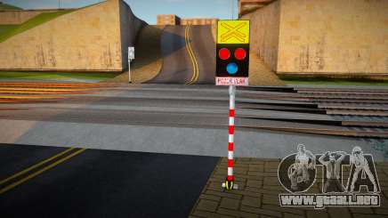 Railroad Crossing Mod Slovakia v4 para GTA San Andreas