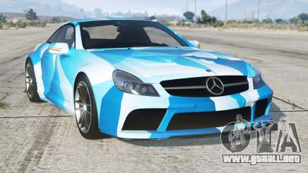 Mercedes-Benz SL 65 AMG Spanish Sky Blue para GTA 5