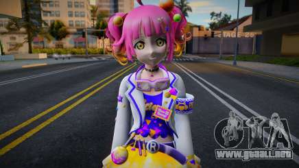 Rina Love Live Recolor 2 para GTA San Andreas