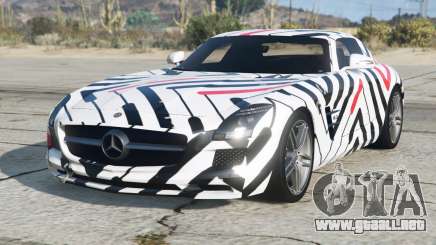 Mercedes-Benz SLS 63 AMG Athens Gray para GTA 5