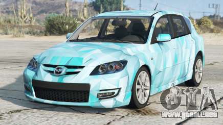 Mazdaspeed3 Blizzard Blue para GTA 5