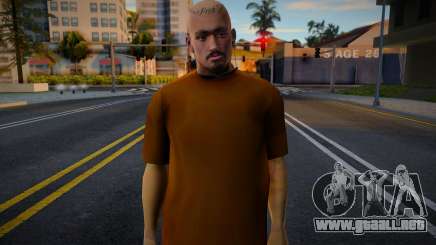 Brown Tshirt Gangsta para GTA San Andreas