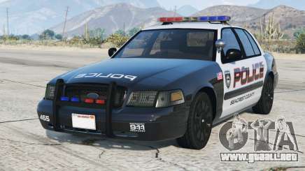 Ford Crown Victoria Seacrest County Police [Add-On] para GTA 5