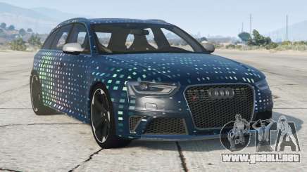 Audi RS 4 Avant Oxford Blue para GTA 5