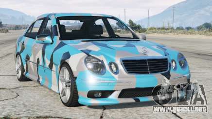 Mercedes-Benz E 55 AMG (W211) Dark Turquoise [Replace] para GTA 5