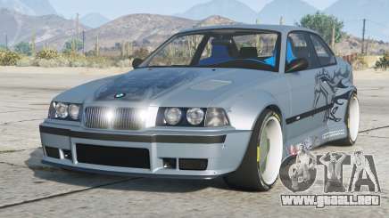 BMW M3 Rocket Bunny (E36) Bermuda Gray [Replace] para GTA 5