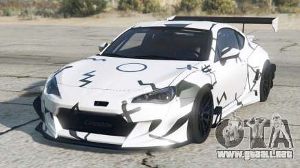 Subaru BRZ Rocket Bunny Athens Gray para GTA 5