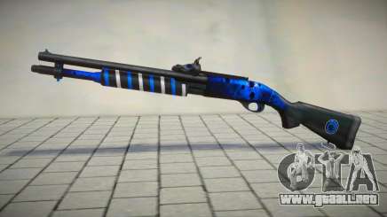 Blue Chromegun Toxic Dragon by sHePard para GTA San Andreas