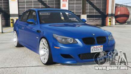 BMW M5 (E60) Congress Blue [Add-On] para GTA 5