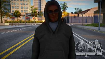 White Hoody Man para GTA San Andreas