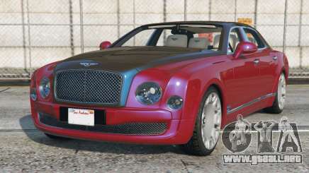 Bentley Mulsanne Mulliner Deep Carmine [Add-On] para GTA 5