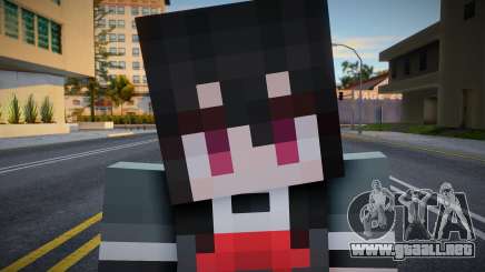 Aya Asagiri (Magical Girl Site) Minecraft para GTA San Andreas