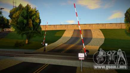 Railroad Crossing Mod Slovakia v28 para GTA San Andreas