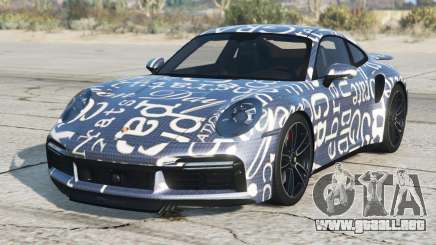 Porsche 911 Turbo Chambray para GTA 5