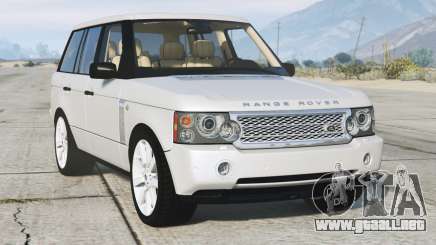 Range Rover Supercharged (L322) Light Gray [Replace] para GTA 5