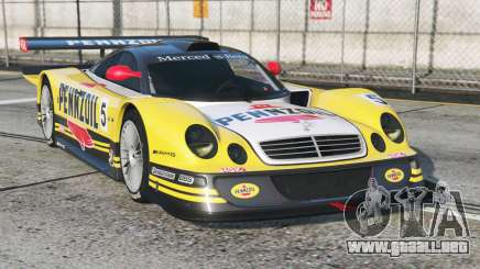 Mercedes-Benz CLK LM AMG Coupe Banana Yellow [Add-On] para GTA 5