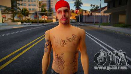 Young man cap para GTA San Andreas