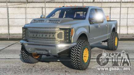 Ford F-350 Crew Cab Light Slate Gray [Add-On] para GTA 5