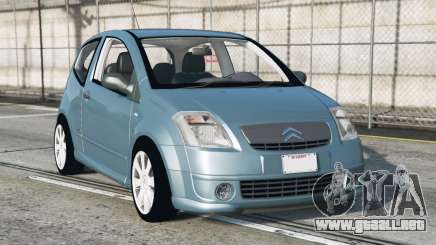 Citroen C2 Desaturated Cyan [Replace] para GTA 5