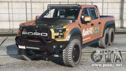 Hennessey VelociRaptor 6x6 Burning Sand [Add-On] para GTA 5