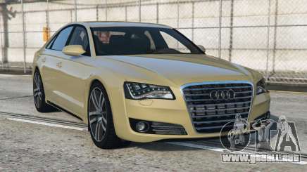 Audi A8 L W12 (D4) 2010 Fallow [Add-On] para GTA 5