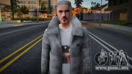 Rubia con chaqueta de invierno para GTA San Andreas