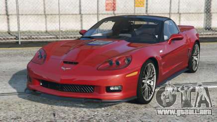Chevrolet Corvette ZR1 Upsdell Red [Add-On] para GTA 5