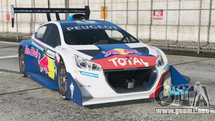 Peugeot 208 T16 Pikes Peak 2013 Congress Blue [Add-On] para GTA 5