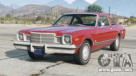 Plymouth Volare Coupe Dark Terra Cotta [Add-On] para GTA 5