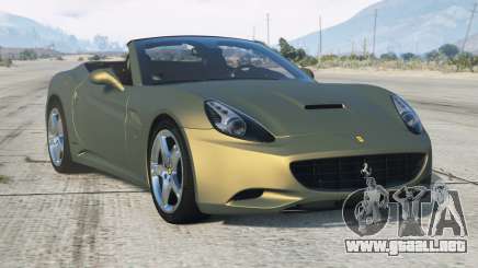 Ferrari California Feldgrau [Add-On] para GTA 5