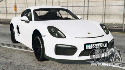 Porsche Cayman GT4 Anti Flash White [Replace] para GTA 5