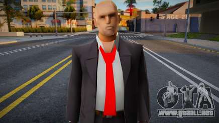 Skin Agent 47 Silverballer Of Hitman para GTA San Andreas