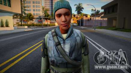 Half-Life 2 Rebels Female v3 para GTA San Andreas