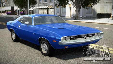 1972 Dodge Challenger V1.1 para GTA 4