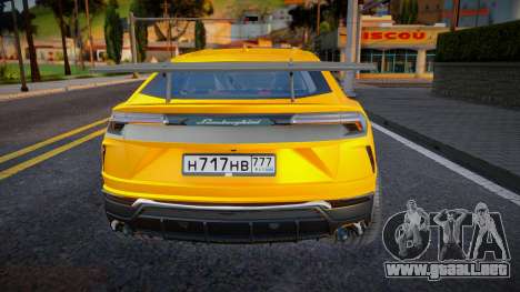 Lamborghini Urus Jobo para GTA San Andreas