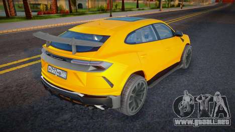 Lamborghini Urus Jobo para GTA San Andreas