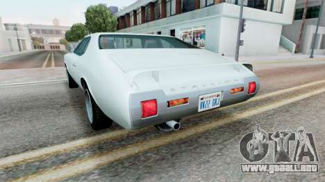 Classique Stallion GT para GTA San Andreas