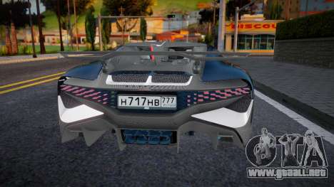 Bugatti Divo Jobo para GTA San Andreas