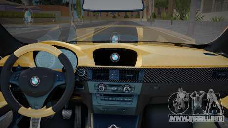 BMW M3 E90 Ahmed para GTA San Andreas
