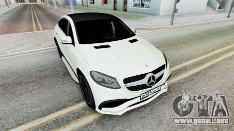 Mercedes-AMG GLE 63 Coupe (C292) para GTA San Andreas