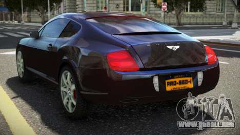 Bentley Continental GT XS V1.2 para GTA 4