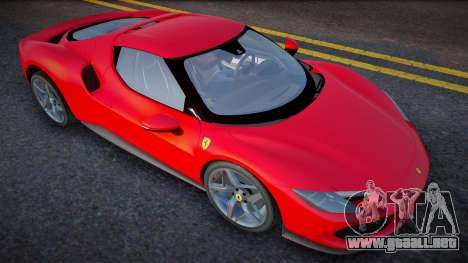Ferrari 296 GBT 2022 para GTA San Andreas