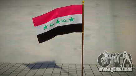 Iraqi flag during American puppet government (20 para GTA San Andreas